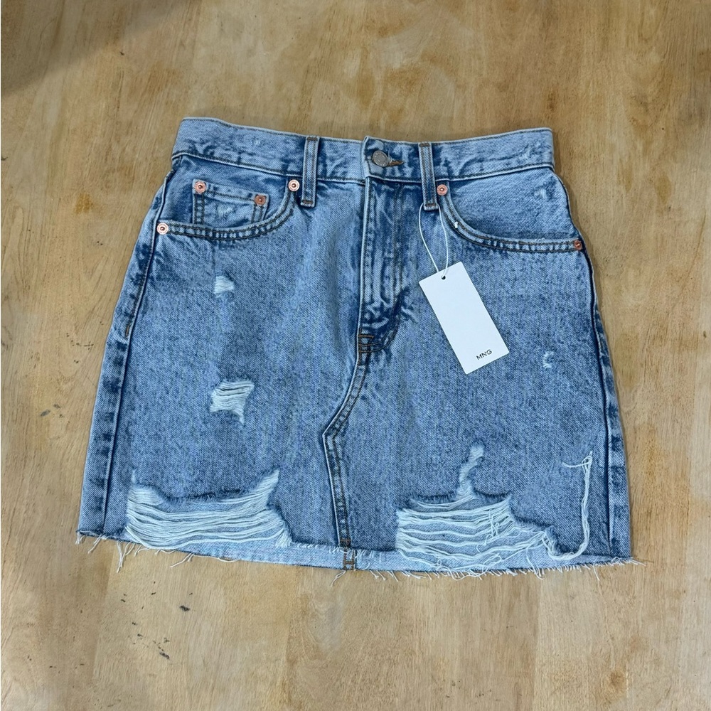 Mango Denim Skirt